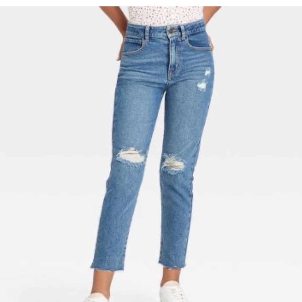 Girls' High-Rise Girlfriend Jeans - art class